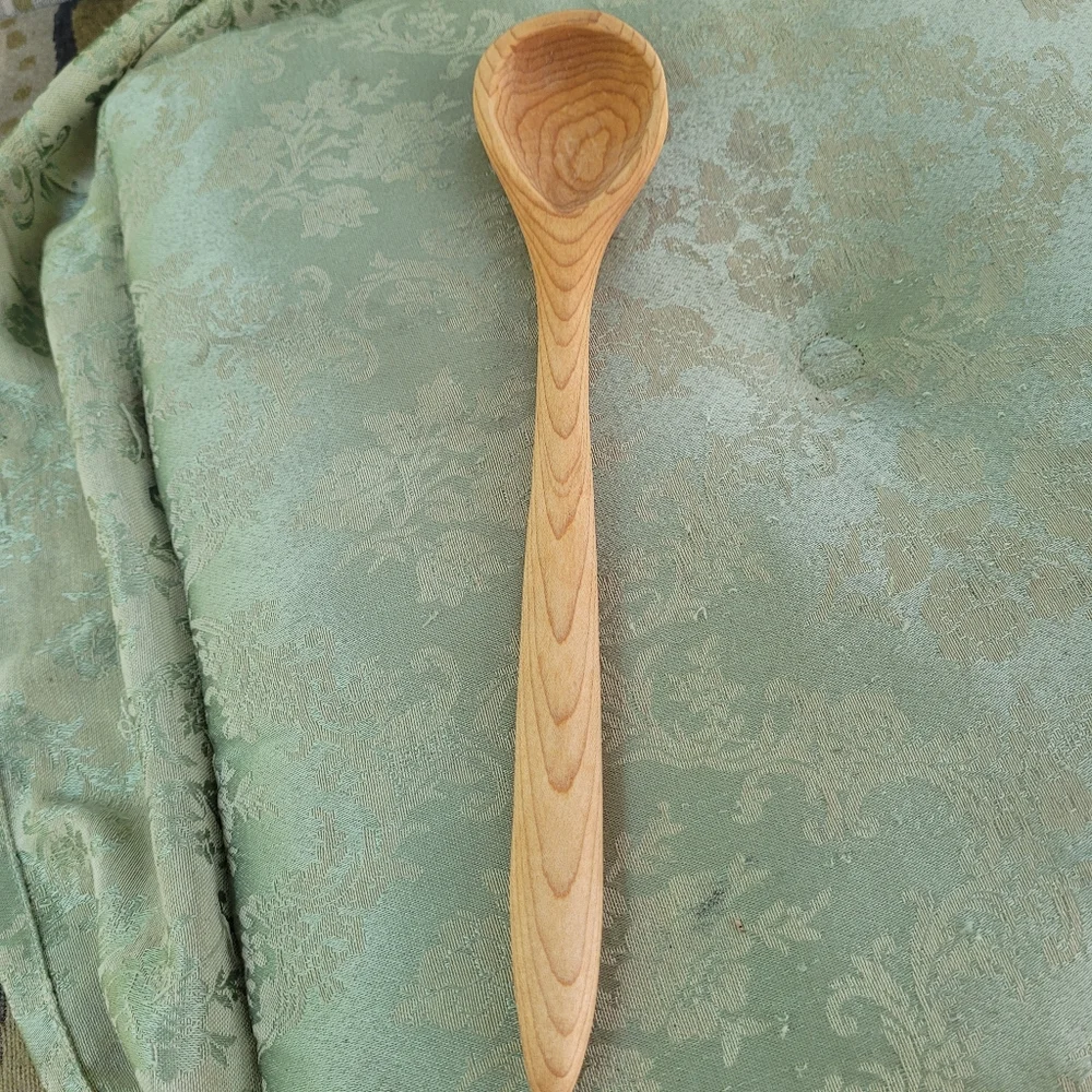 Hand Crafted Hardwood Maple Cooking Spoon